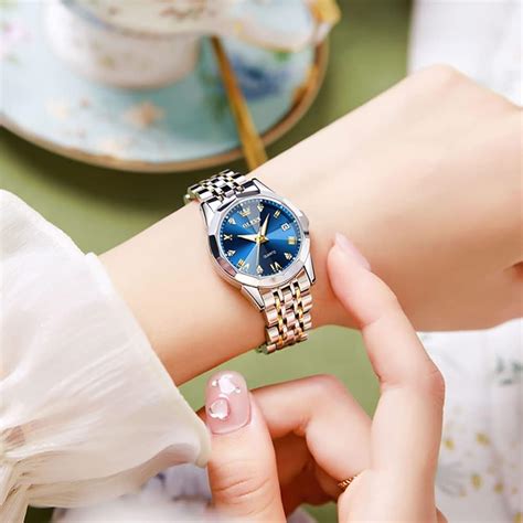 chanel blue face ladies watch